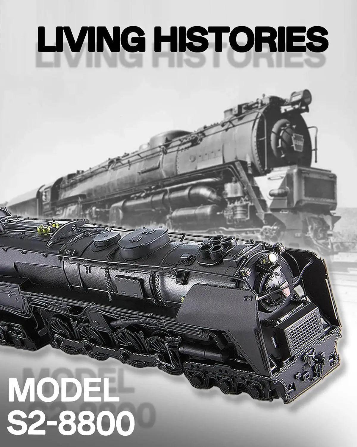  Intricate 3D Metal Puzzle Kit - 448 Pieces Locomotive Toyland EU -  ToylandEU™