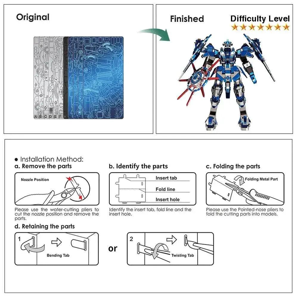  Intriguing 3D Metal Puzzle Kit - Piececool Toyland EU -  ToylandEU™