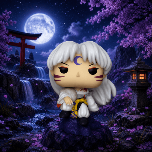 Funko Pop! Animation InuYasha Sesshomaru (Sitting) | Vinyl Figure | InuYasha Fans