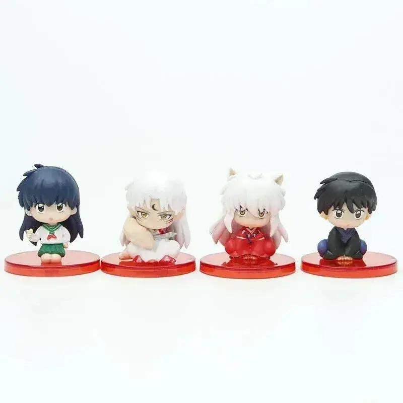 Inuyasha 4-Figure Set: Kagome, Sesshoumaru, Miroku - ToylandEU