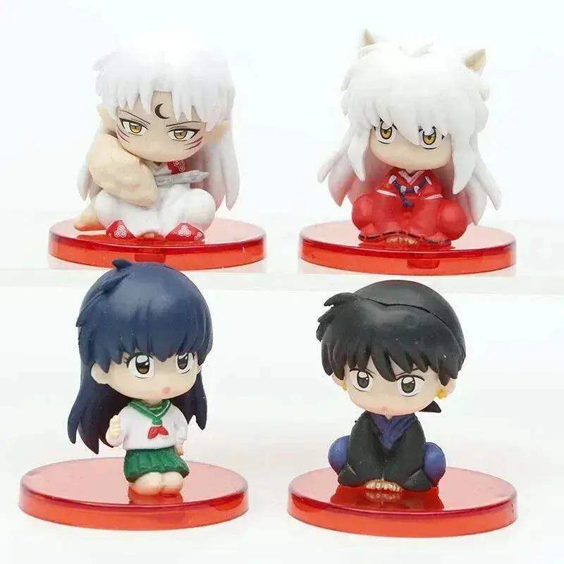 Inuyasha 4-Figure Set: Kagome, Sesshoumaru, Miroku - ToylandEU