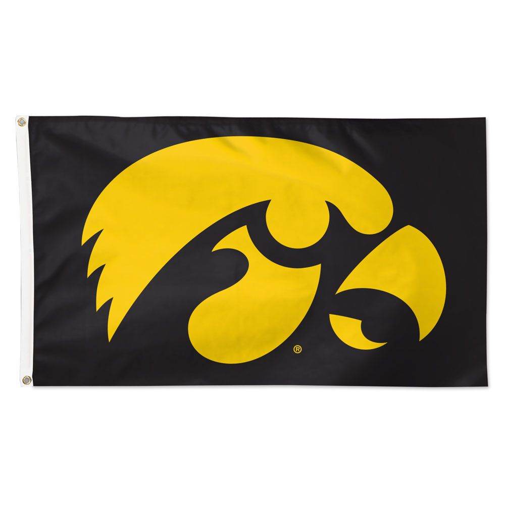 Iowa Hawkeyes 3x5 Flag Durable Quad Stitch Grommets - ToylandEU