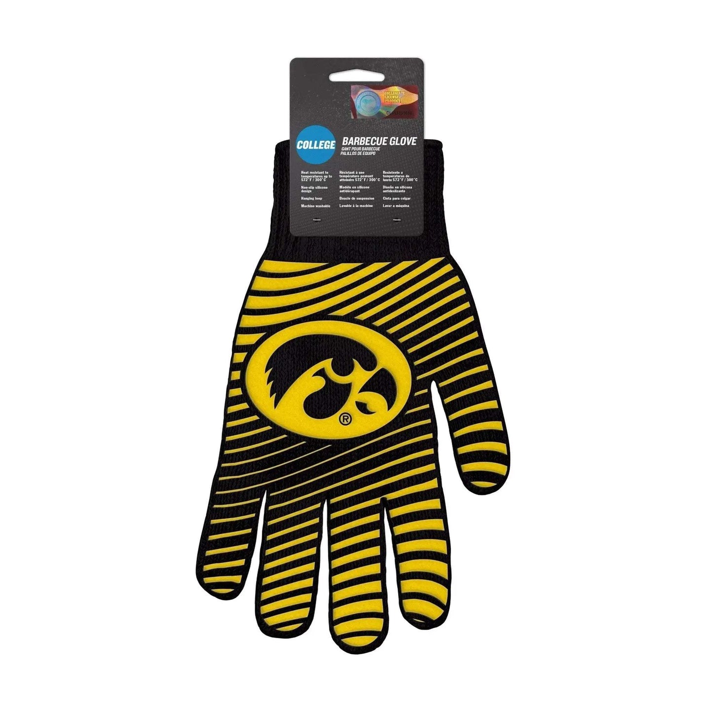  Iowa Hawkeyes BBQ Style Glove Heat Resistant 572F Premium -  ToylandEU™