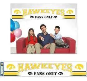  Iowa Hawkeyes Banner 12x65 Party Style CO -  ToylandEU™