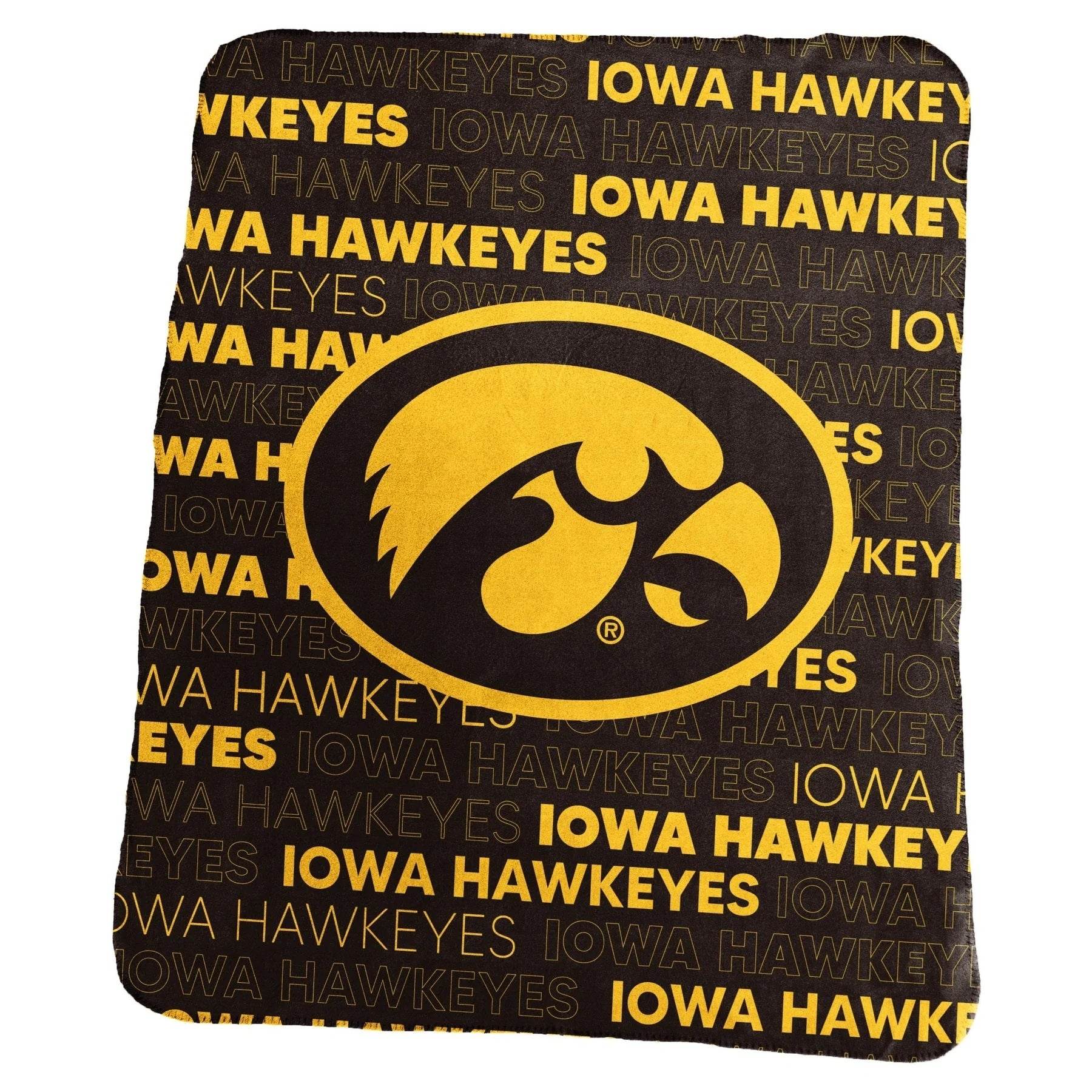 Iowa Hawkeyes Blanket 50x60 Fleece Classic Throw Cozy - ToylandEU