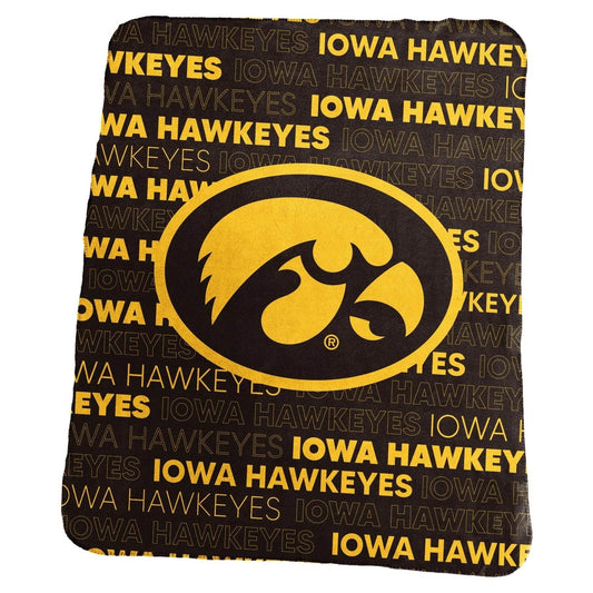 Iowa Hawkeyes Blanket 50x60 Fleece Classic Throw Cozy - ToylandEU