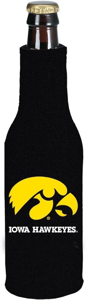 Iowa Hawkeyes Bottle Suit Holder Black Insulated 12oz - ToylandEU