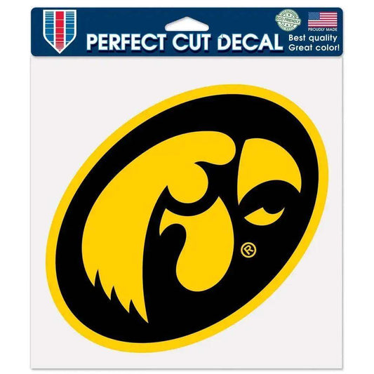  Iowa Hawkeyes Decal 8x8 Die Cut Color -  ToylandEU™