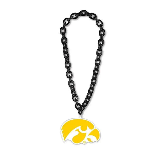  Iowa Hawkeyes Foam Logo Necklace 38 Inch Chain Big Fan Game Day -  ToylandEU™