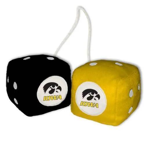  Iowa Hawkeyes Fuzzy Dice CO -  ToylandEU™