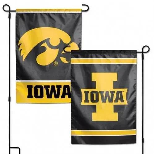  Iowa Hawkeyes Garden Flag 12x18 Two Sided Yard Flag -  ToylandEU™