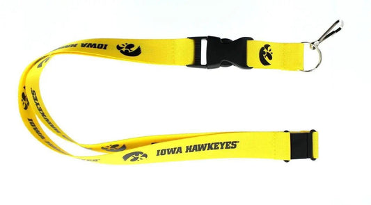  Iowa Hawkeyes Gold Lanyard Aminco Breakaway Quick Release -  ToylandEU™