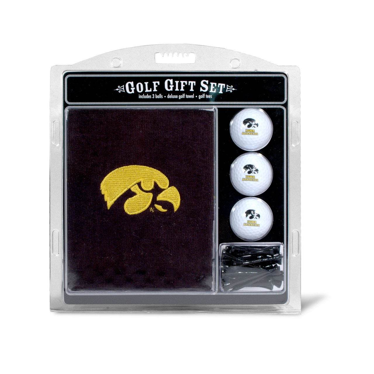 Iowa Hawkeyes Golf Gift Set with Embroidered Towel - ToylandEU