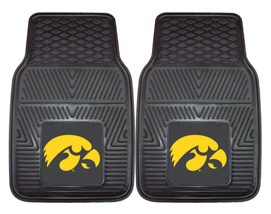 Iowa Hawkeyes Heavy Duty 2-Piece Vinyl Car Mats - ToylandEU