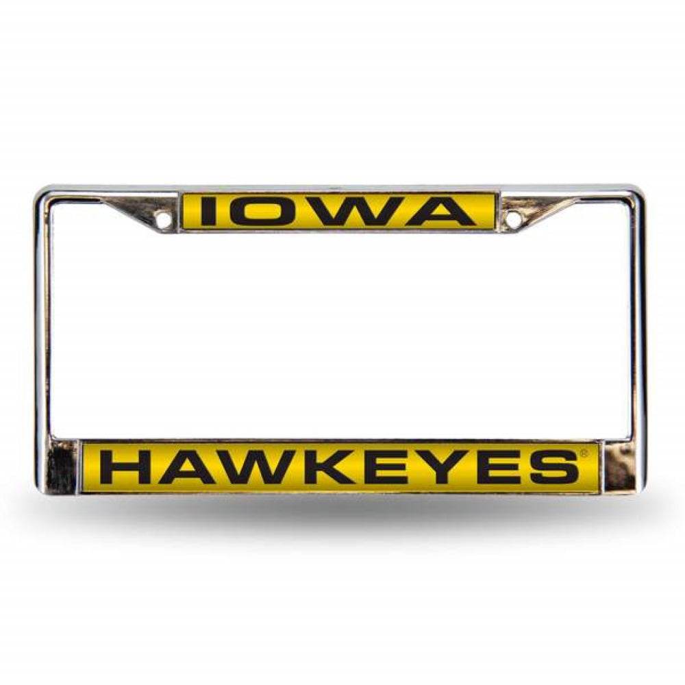 Iowa Hawkeyes Laser Cut License Plate Frame Special Order - ToylandEU