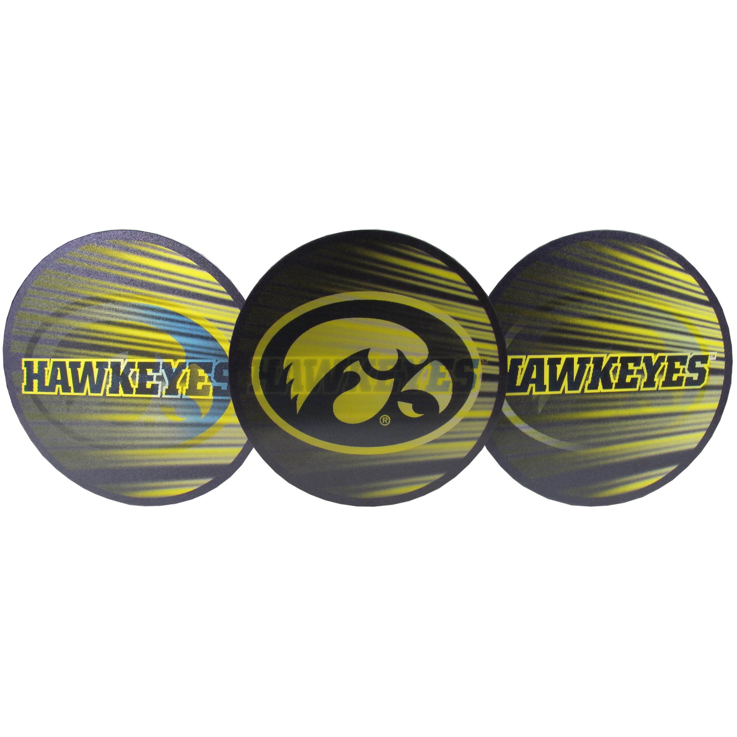 Iowa Hawkeyes Lenticular Decal Flip Motion Wordmark - ToylandEU