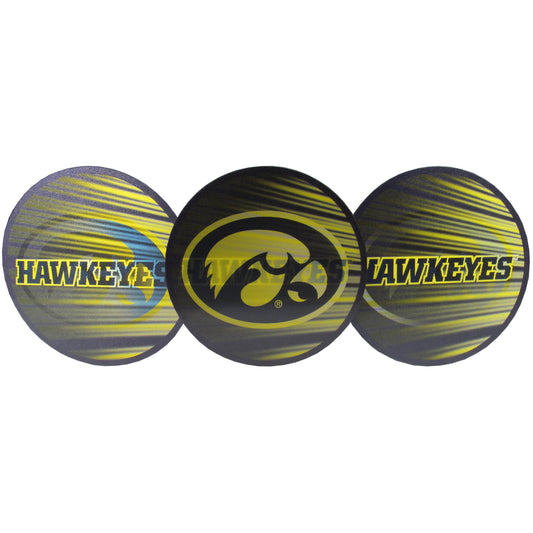 Iowa Hawkeyes Lenticular Decal Flip Motion Wordmark - ToylandEU