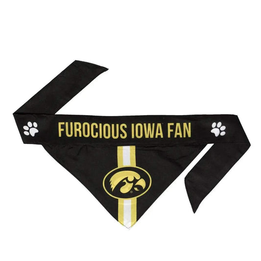  Iowa Hawkeyes Pet Bandanna Size S Reversible Logo Graphic -  ToylandEU™