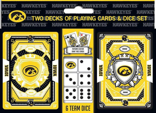  Iowa Hawkeyes Playing Cards and Dice Set 2 Pack For Fans -  ToylandEU™