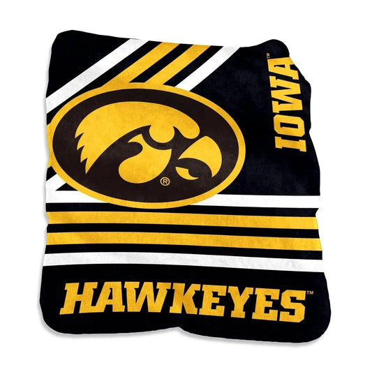  Iowa Hawkeyes Raschel Throw Blanket 50x60 Super Soft -  ToylandEU™