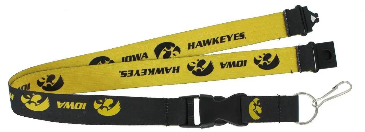  Iowa Hawkeyes Reversible Lanyard Officially Licensed Clip -  ToylandEU™