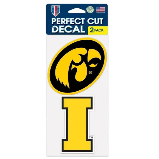  Iowa Hawkeyes Set of 2 Die Cut Decals -  ToylandEU™