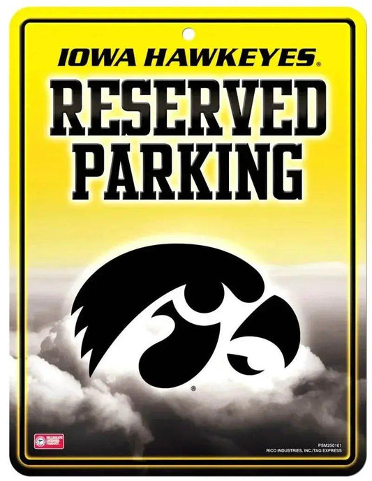  Iowa Hawkeyes Sign Metal Parking -  ToylandEU™