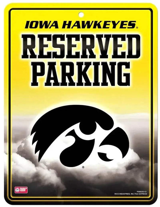  Iowa Hawkeyes Sign Metal Parking -  ToylandEU™