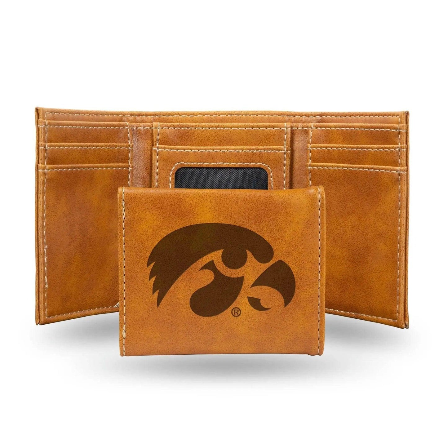  Iowa Hawkeyes Trifold Leather Wallet Laser Engraved -  ToylandEU™