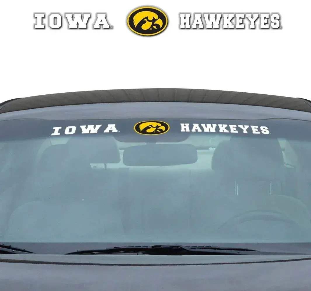  Iowa Hawkeyes Windshield Decal 35x4 Curved Surface Fit -  ToylandEU™
