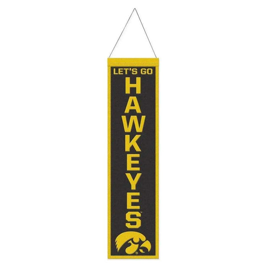  Iowa Hawkeyes Wool Banner 8x32 Heritage Slogan Design -  ToylandEU™