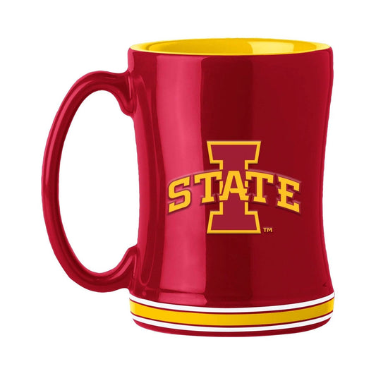 Iowa State Cyclones 14oz Sculpted Relief Coffee Mug - ToylandEU