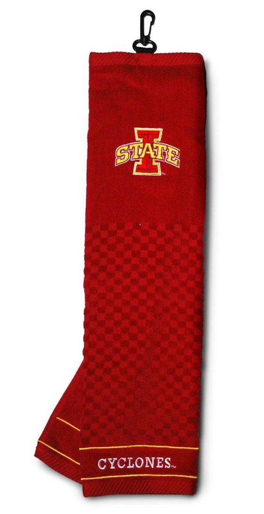Iowa State Cyclones 16x22 Embroidered Golf Towel Tri Fold - ToylandEU
