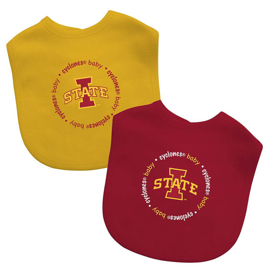 Iowa State Cyclones Baby Bibs 2 Pack Officially Licensed - ToylandEU