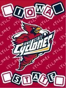  Iowa State Cyclones Blanket 36x48 Baby Throw Northwest -  ToylandEU™