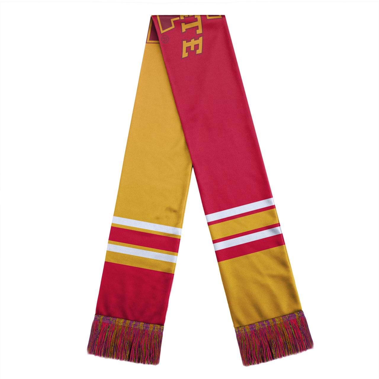 Iowa State Cyclones Colorblock Scarf With Big Logo - ToylandEU