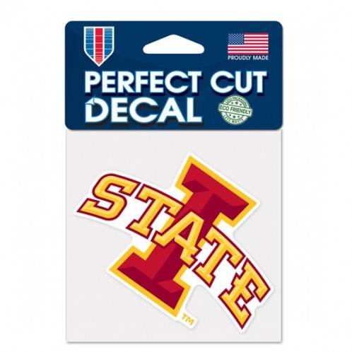 Iowa State Cyclones Decal 4x4 Perfect Cut Outdoor Vinyl - ToylandEU