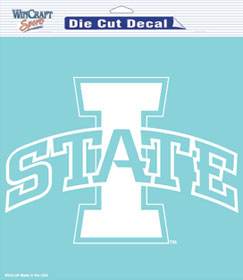 Iowa State Cyclones Die Cut Decal 8x8 White Special Order - ToylandEU