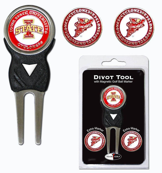 Iowa State Cyclones Golf Divot Tool With 3 Markers - ToylandEU