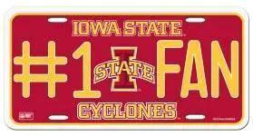  Iowa State Cyclones License Plate #1 Fan -  ToylandEU™