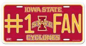 Iowa State Cyclones License Plate #1 Fan - ToylandEU