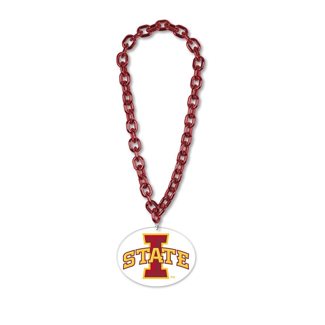 Iowa State Cyclones Necklace Big Fan Chain 38 Inch - ToylandEU