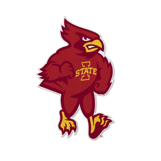Iowa State Cyclones Pennant Mascot Design Felt Decor - ToylandEU