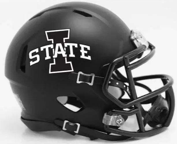  Iowa State Cyclones Riddell Mini Speed Helmet Satin Black -  ToylandEU™