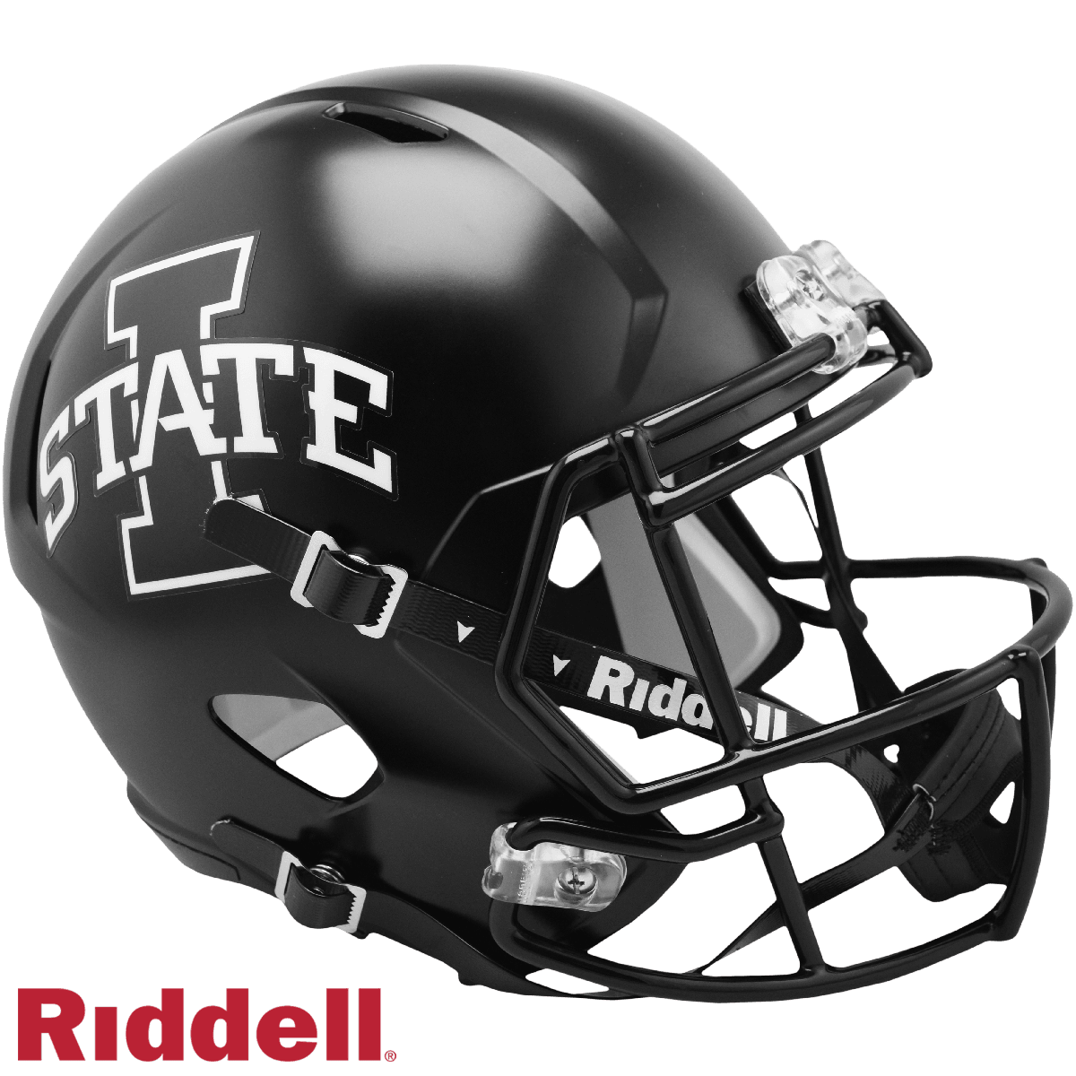 Iowa State Cyclones Riddell Replica Helmet Satin Black - ToylandEU