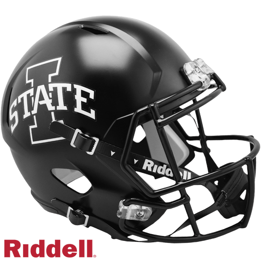 Iowa State Cyclones Riddell Replica Helmet Satin Black - ToylandEU