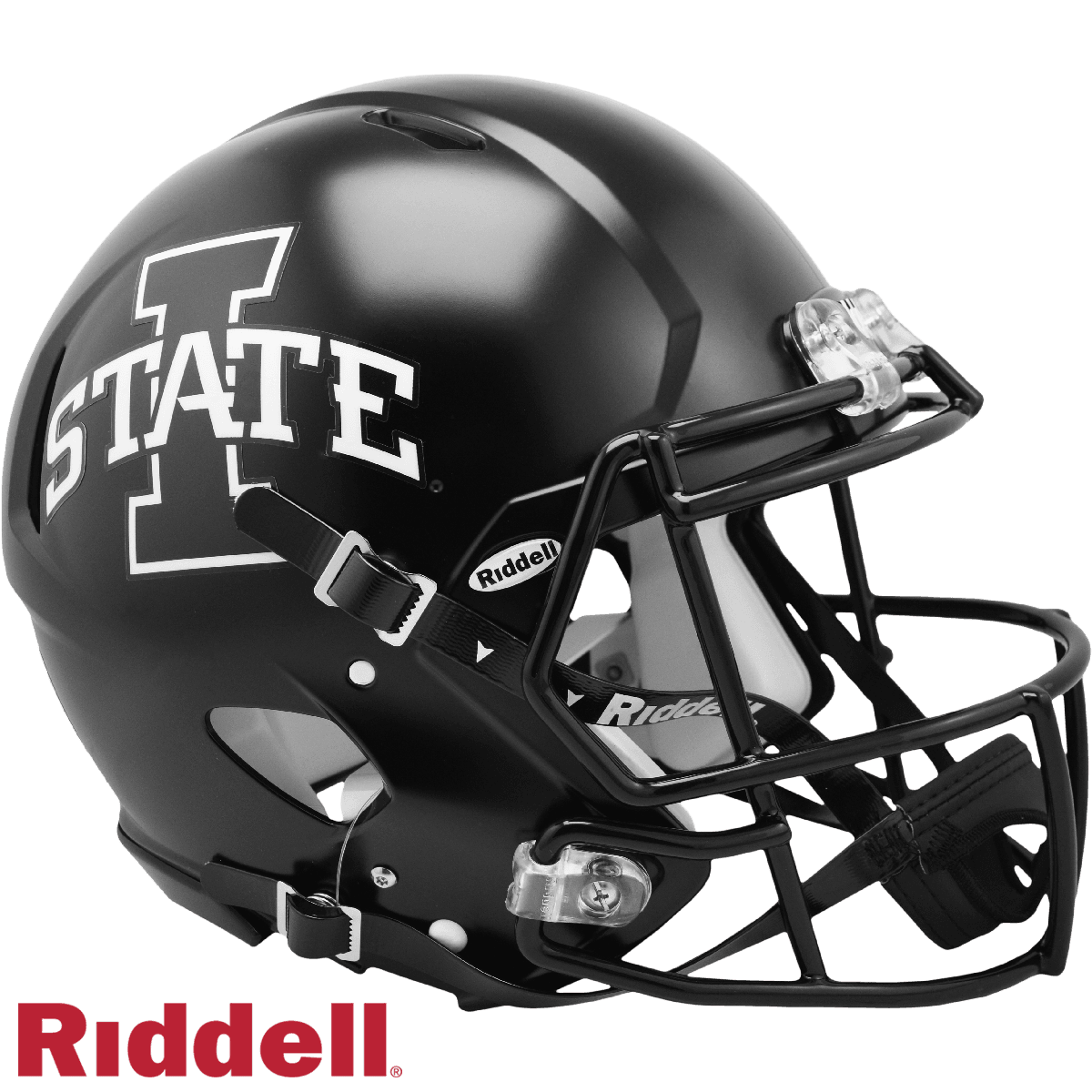 Iowa State Cyclones Riddell Speed Helmet Satin Black - ToylandEU
