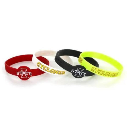  Iowa State Cyclones Silicone Bracelets 4 Pack Licensed -  ToylandEU™
