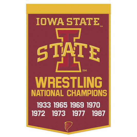 Iowa State Cyclones Wool Banner 24 By 38 Champ Design - ToylandEU