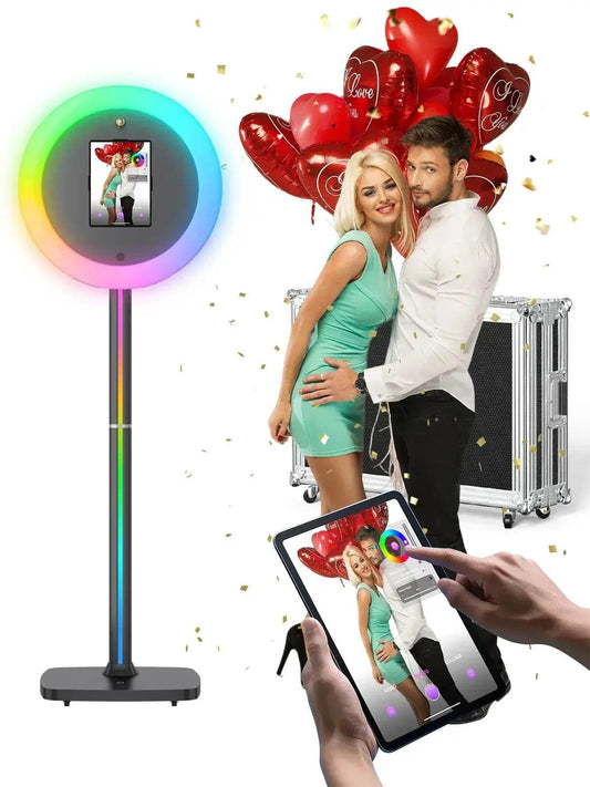  Ipad Photo Booth RGB Ring Light Portable App Control -  ToylandEU™